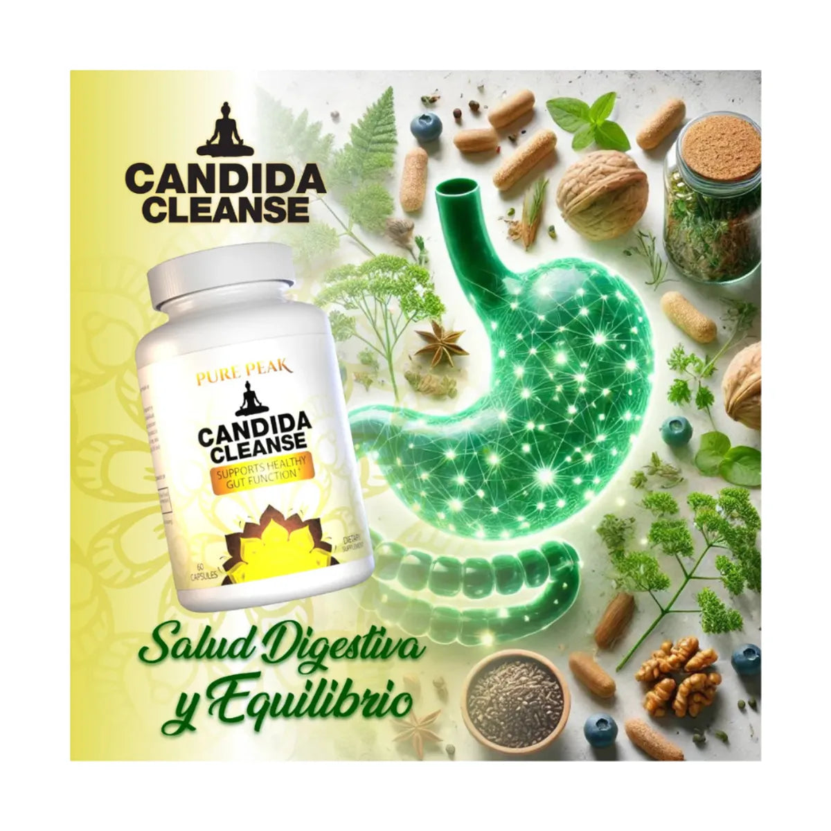 CANDIDA CLEANSE - DESINTOXICANTE