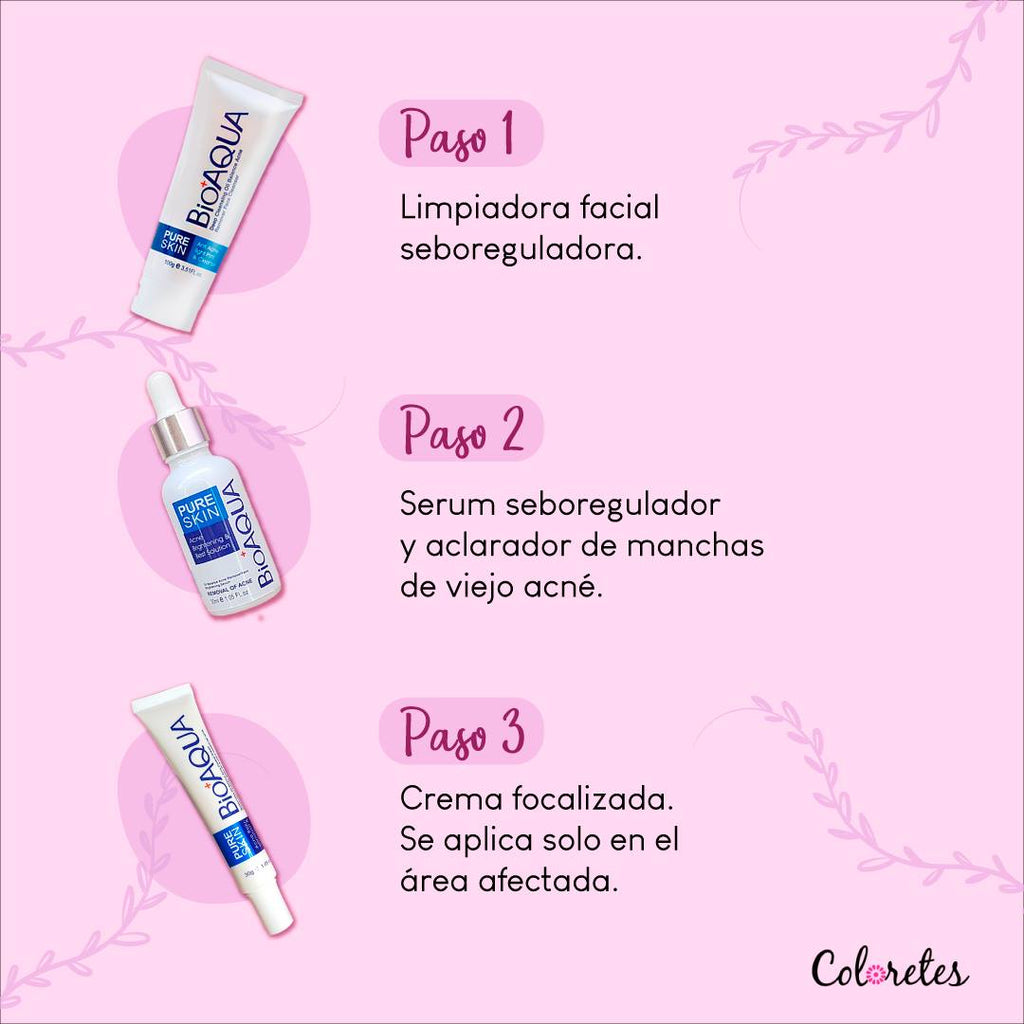 CREMAS BIOAQUA ¡El Trío Perfecto!