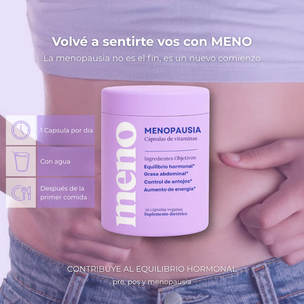 MENO - VITAMINAS PARA LA MENOPAUSIA