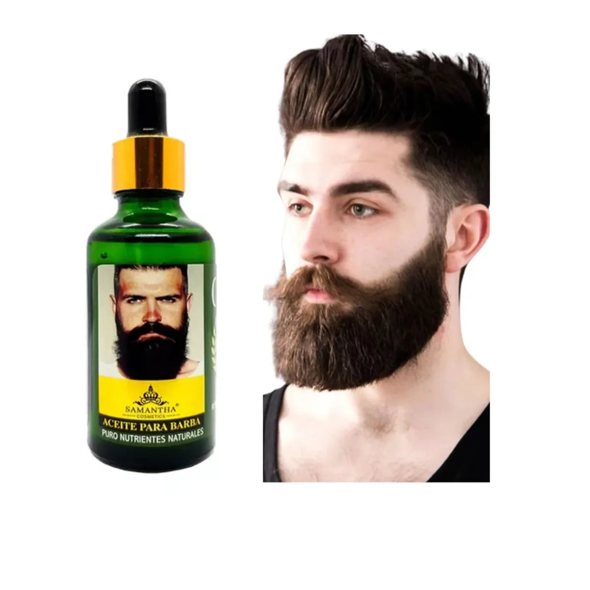 ACEITE PARA BARBA Y BIGUOTE SAMANTHA 50 ml