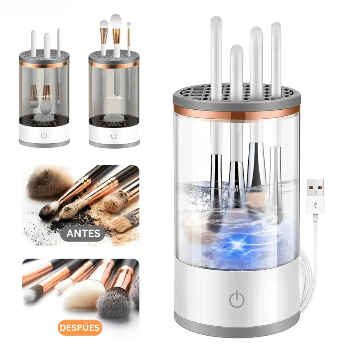 LIMPIADOR DE BROCHAS ELÉCTRICO