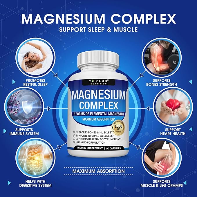 MAGNESIUM COMPLEX - 90 CAPSULAS