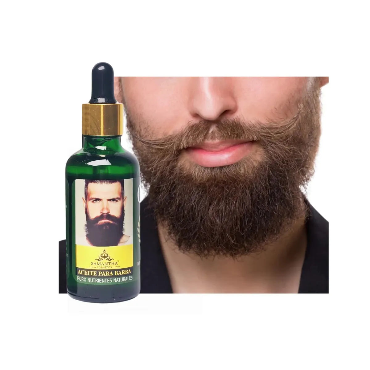 ACEITE PARA BARBA Y BIGUOTE SAMANTHA 50 ml