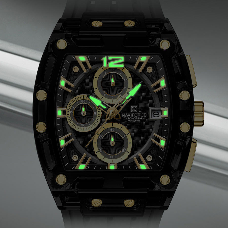 NAVIFORCE BLACK - 7105