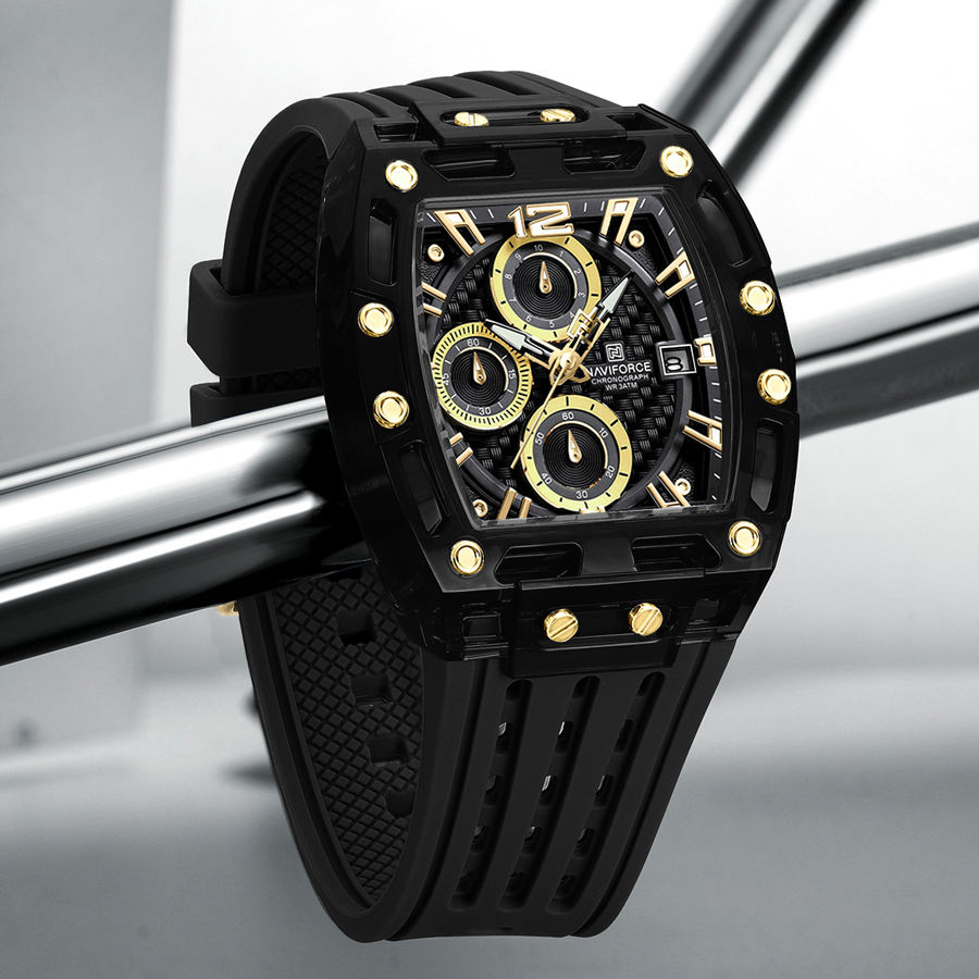 NAVIFORCE BLACK - 7105