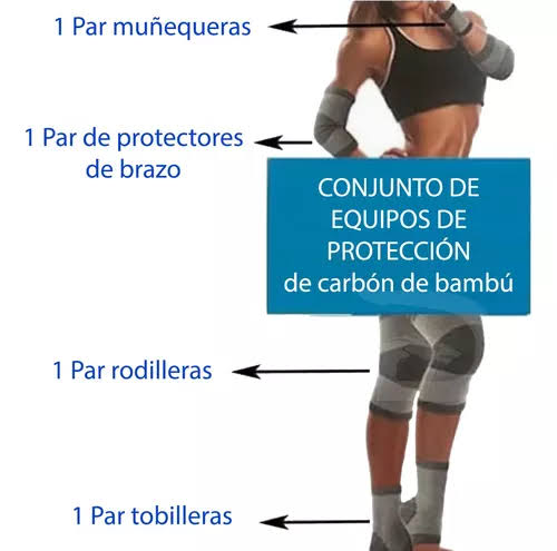 PROTECTORES DE COMPRESIÓN DE SOPORTE 8 P.