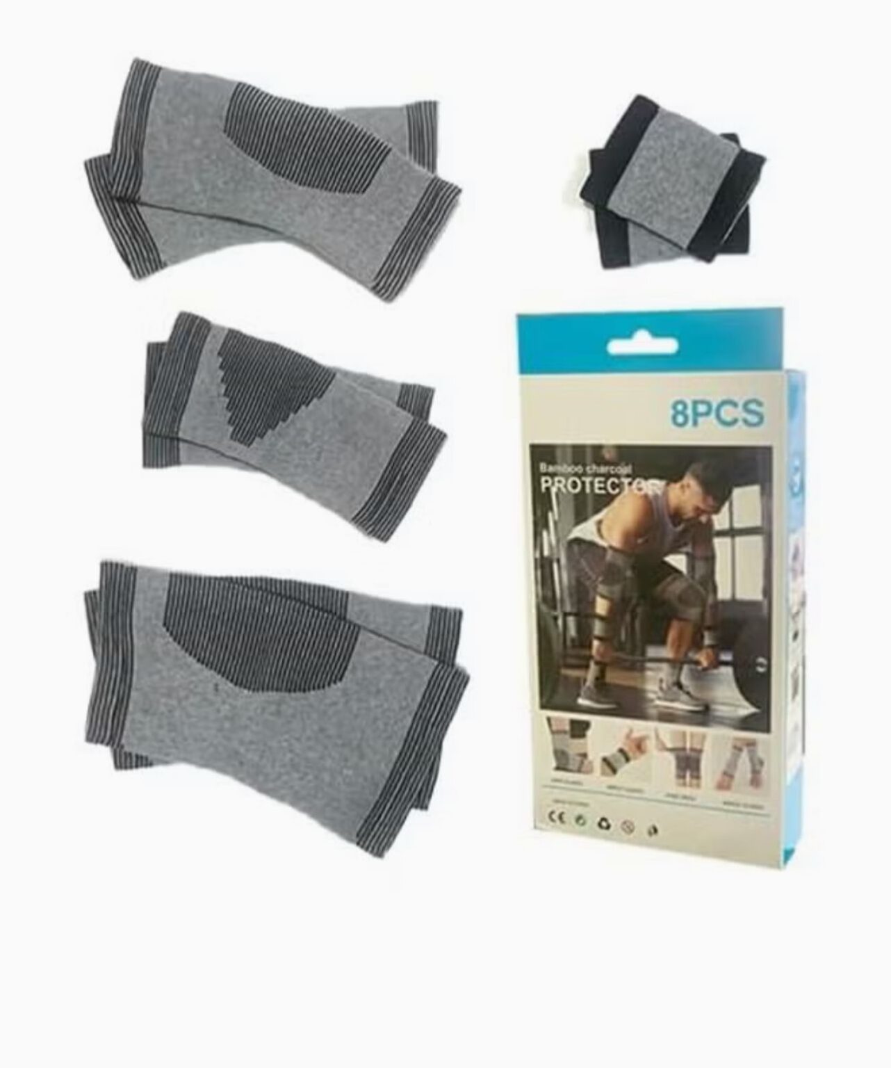 PROTECTORES DE COMPRESIÓN DE SOPORTE 8 P.