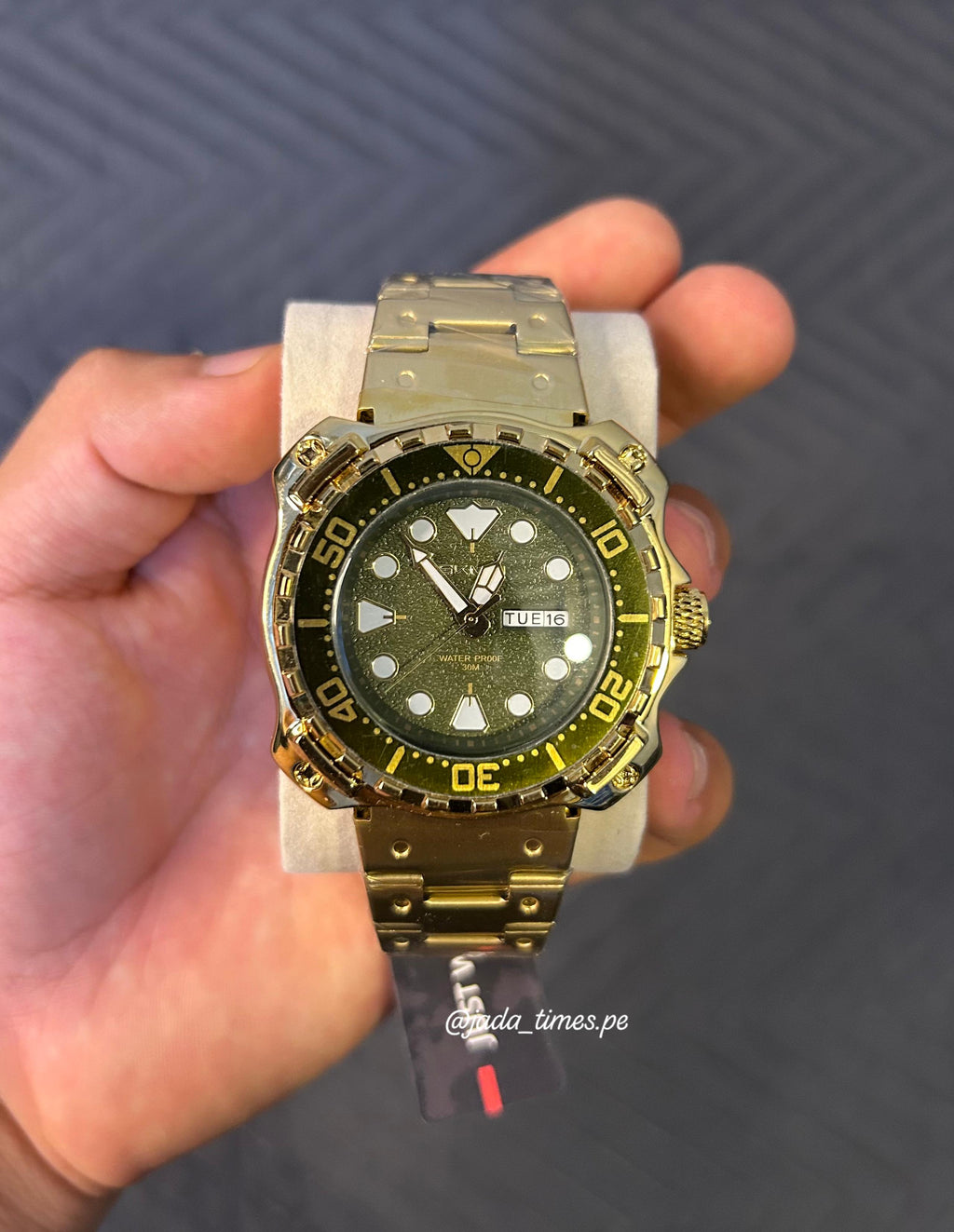 9385 - SKMEI DORADO - OLIVE