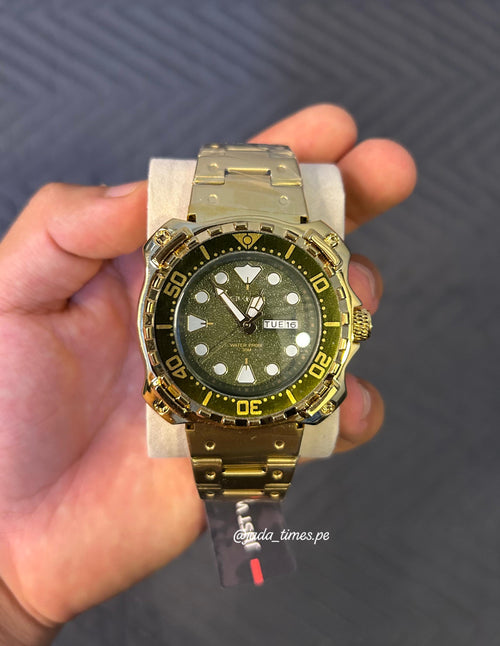 9385 - SKMEI DORADO - OLIVE