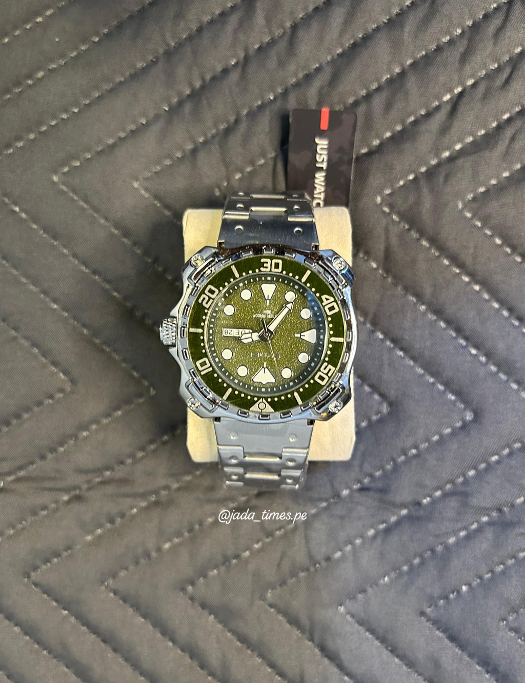 9385 - SKMEI PLATA - OLIVE