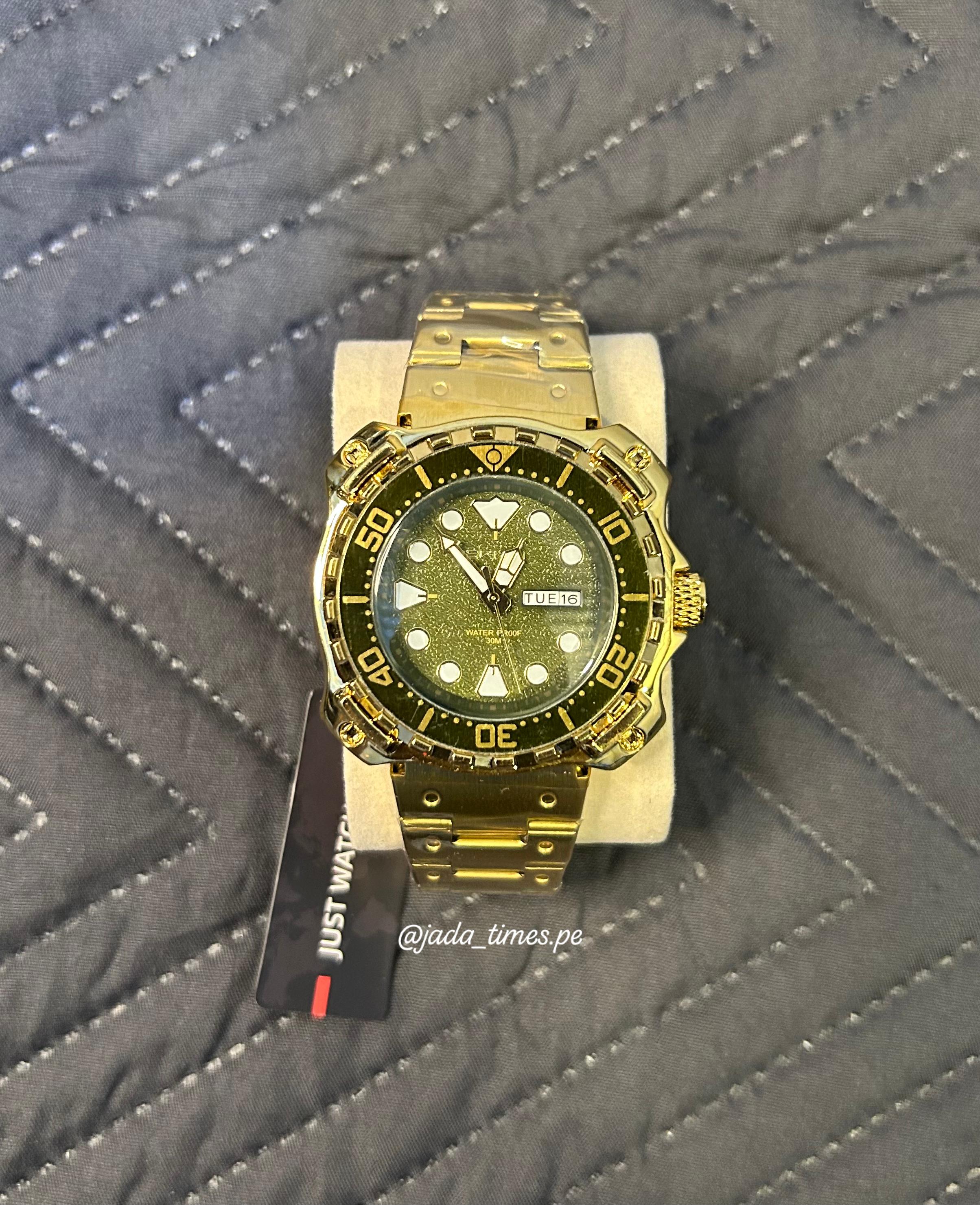9385 - SKMEI DORADO - OLIVE